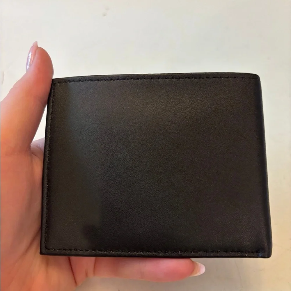 Swissgear men’s black leather wallet